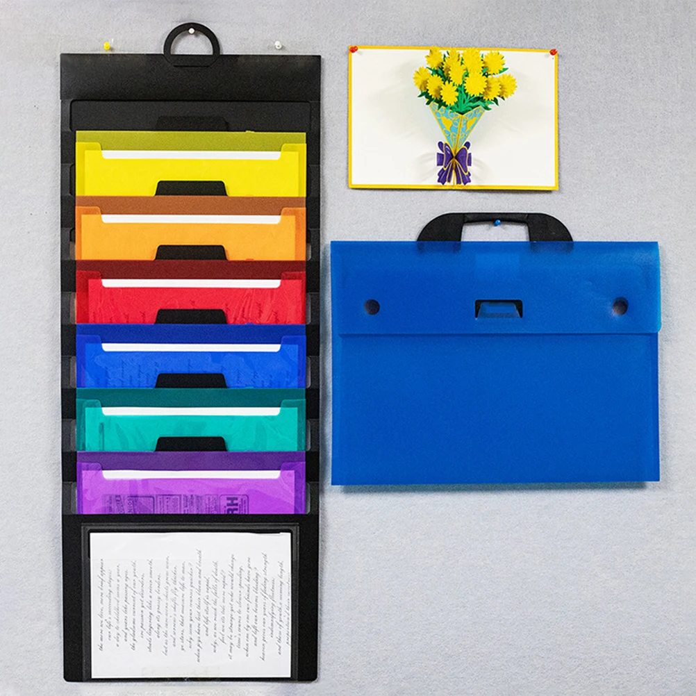 Wall-mounted Information File Organizer Storage Document Holder for Papers Receipts Bills Business Office Use
Wall-mounted Information File Organizer Storage Document Holder for Papers Receipts Bills Business Office Use