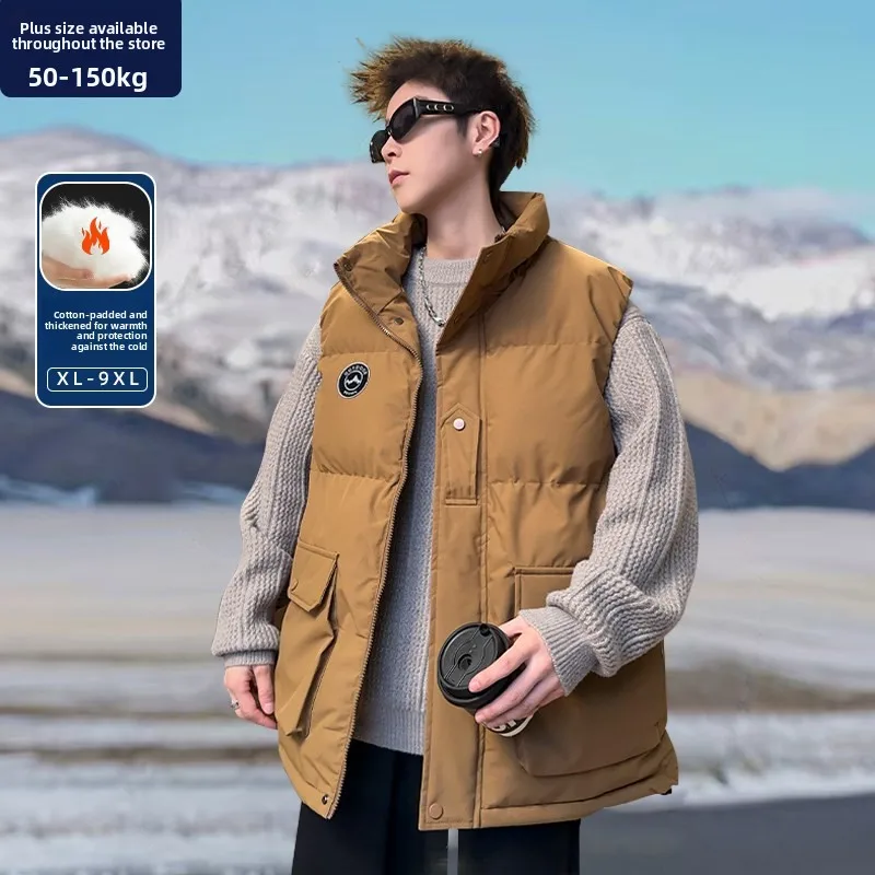 Men's Thiened Warmth Jaet Winter New Sle plus Size Trendy Fce Vest Large Size Youth Casual Faion Zipper Closure
Men's Thiened Warmth Jaet Winter New Sle plus Size Trendy Fce Vest Large Size Youth Casual Faion Zipper Closure