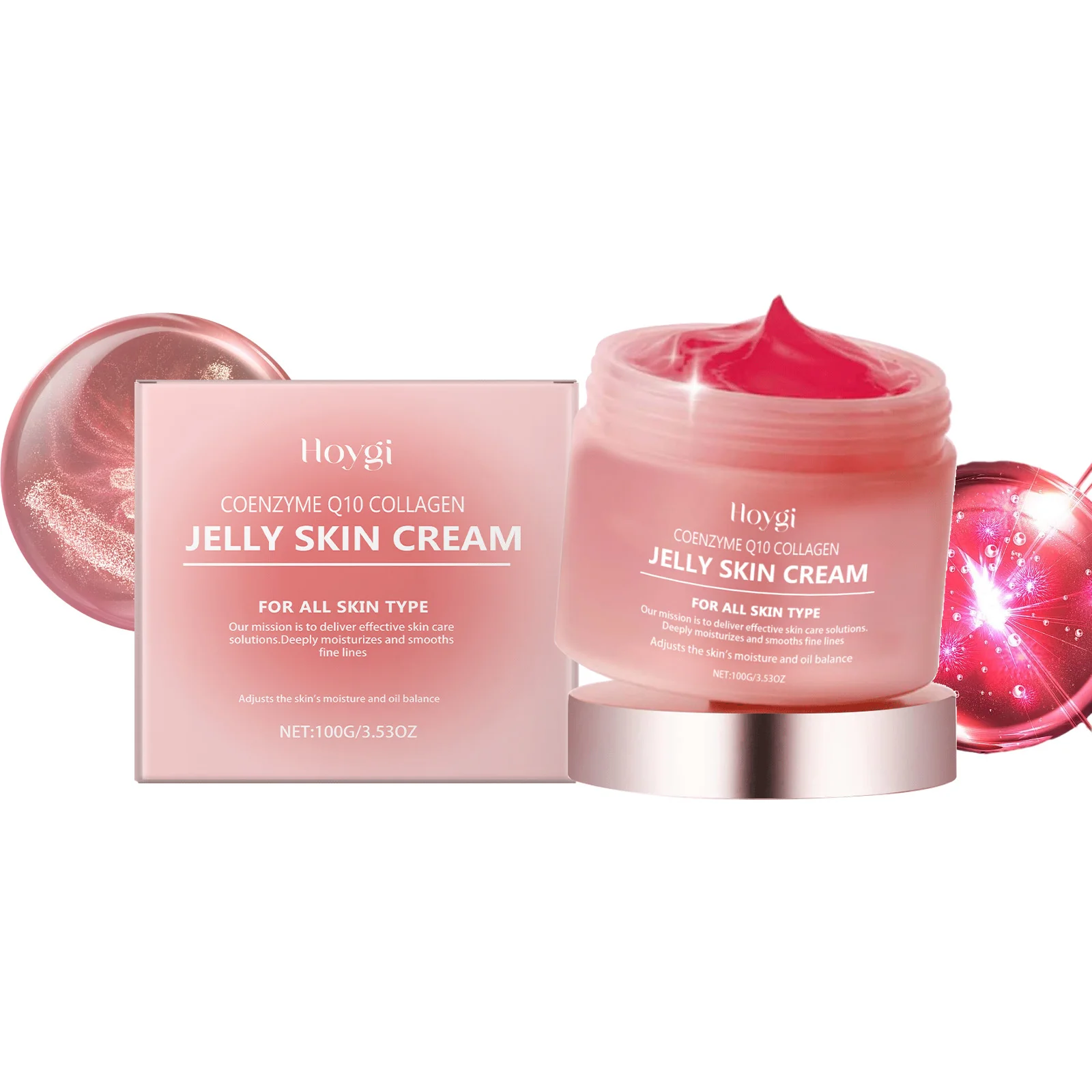 CoQ10 & Collagen Jelly Cream – Deep Hydration & Skin Balancing Moisturizer (100g/3.53oz)"
CoQ10 & Collagen Jelly Cream – Deep Hydration & Skin Balancing Moisturizer (100g/3.53oz)"