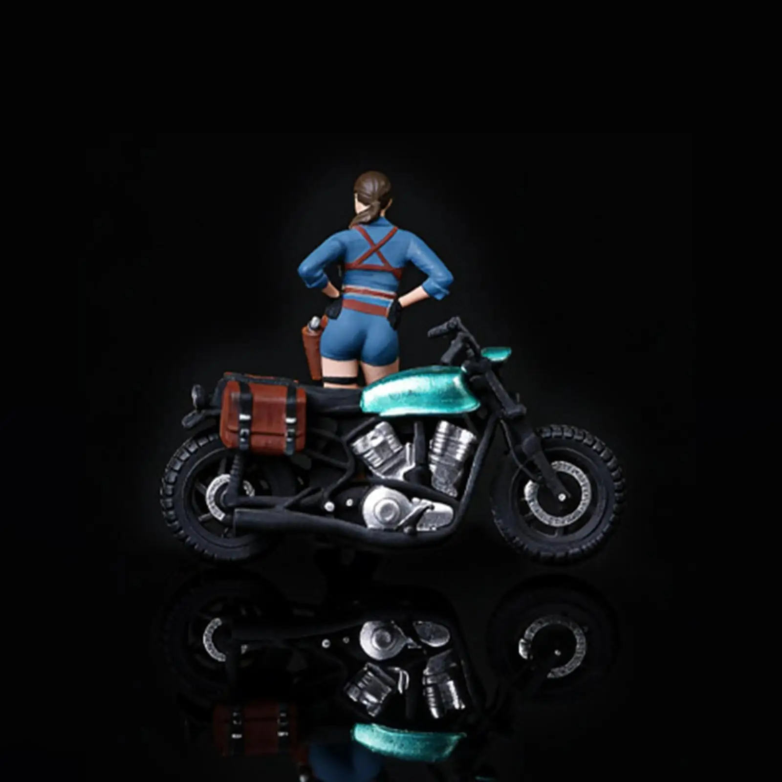 1/64 Female Figure And Motorcycle for Sand Table DIY Scene Photography Props
1/64 Female Figure And Motorcycle for Sand Table DIY Scene Photography Props