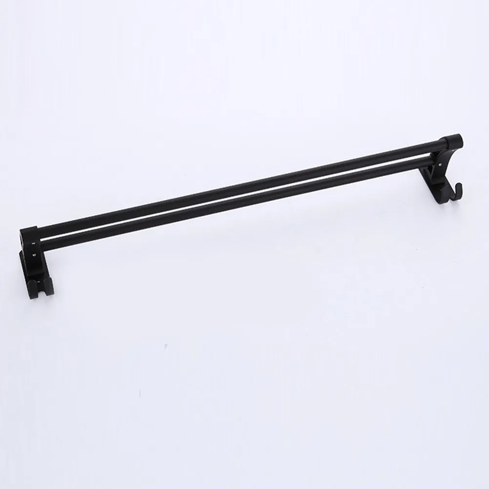 Black Space Aluminum Double Pole Towel Bar Wall Mounted Towel Rack Bathroom Kitchen Holder Rust Resistant Concealed Screws
Black Space Aluminum Double Pole Towel Bar Wall Mounted Towel Rack Bathroom Kitchen Holder Rust Resistant Concealed Screws