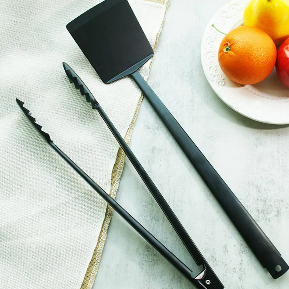 Heat Resistant Stainless Steel BBQ Tool Set Grilling Clamp Food Clip Barbecue Shovel Grilling Supplies
Heat Resistant Stainless Steel BBQ Tool Set Grilling Clamp Food Clip Barbecue Shovel Grilling Supplies