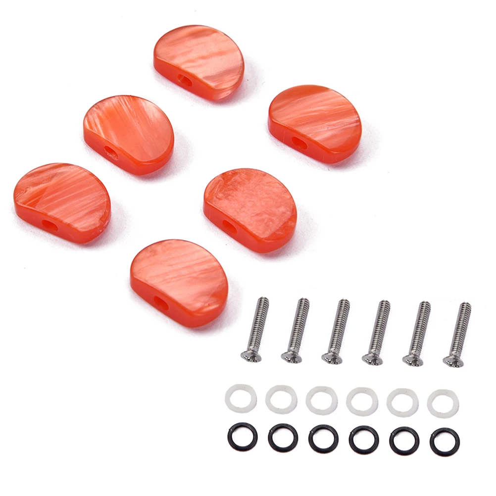 6 PCS/ String Accuracy Tuners Electric Guitar Parts Tuning Pegs Key Accessories Vintage
6 PCS/ String Accuracy Tuners Electric Guitar Parts Tuning Pegs Key Accessories Vintage