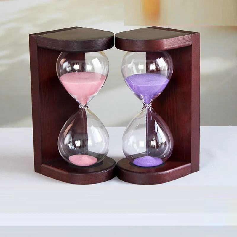 10/15/25 Minutes Solid Wood Semicircle Hourglass Sand Timer Time Management Tool Glass Hourglass Ornaments Desk Home Decorative
10/15/25 Minutes Solid Wood Semicircle Hourglass Sand Timer Time Management Tool Glass Hourglass Ornaments Desk Home Decorative