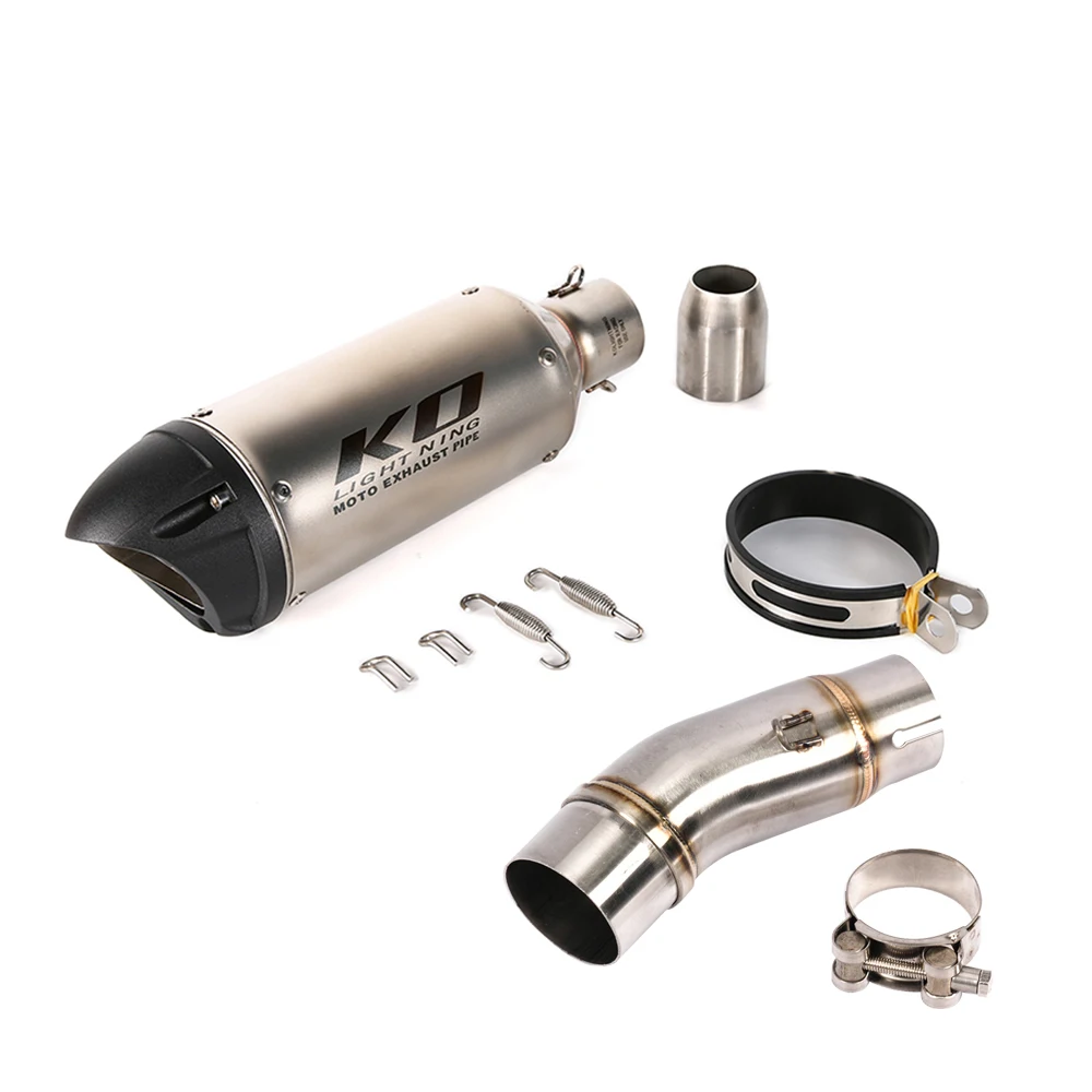 Motorcycle Exhaust Escape System Middle Link Pipe Muffler Stainless Steel For Kawasaki Ninja400 250 2017-2025
Motorcycle Exhaust Escape System Middle Link Pipe Muffler Stainless Steel For Kawasaki Ninja400 250 2017-2025