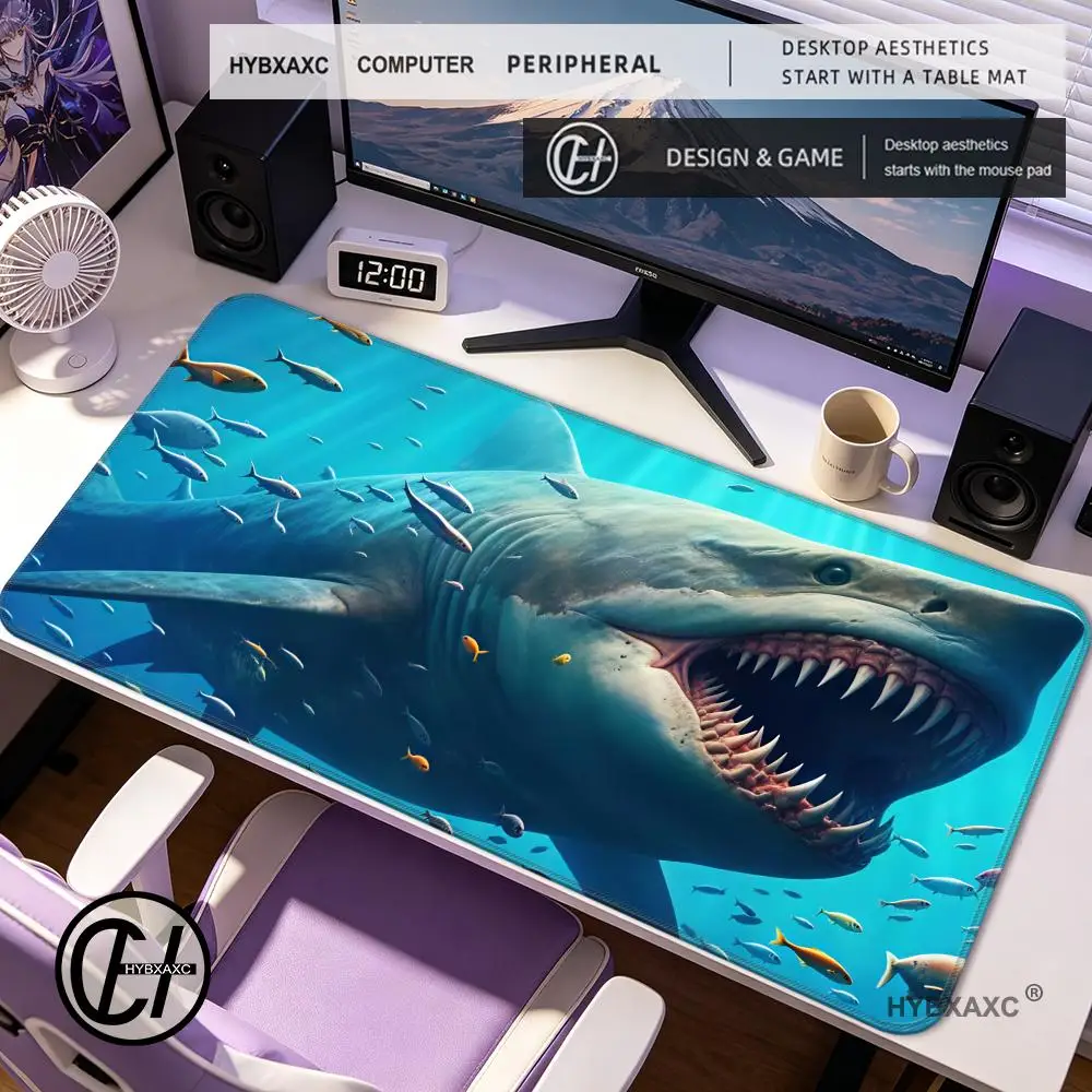 HYBXAXC Ferocious shark Mouse Pad Computer Accessories Game Table Mats Anti-slip Gaming Keyboard Mousepads DeskPads
HYBXAXC Ferocious shark Mouse Pad Computer Accessories Game Table Mats Anti-slip Gaming Keyboard Mousepads DeskPads