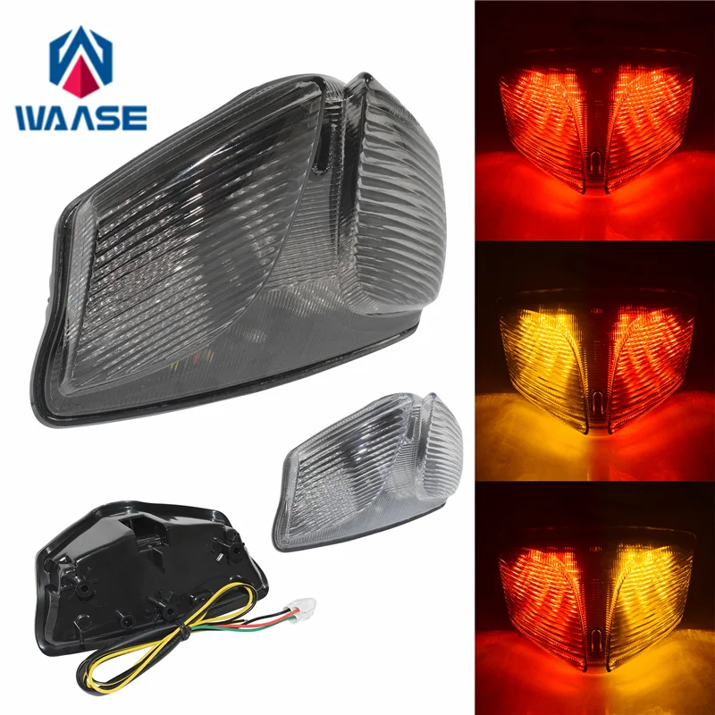 waase For Suzuki GSXR1000 GSX-R 1000 K9 2009 2010 2011 2012-2016 E-Mark Rear Tail Light Brake Turn Signals Integrated LED Light
waase For Suzuki GSXR1000 GSX-R 1000 K9 2009 2010 2011 2012-2016 E-Mark Rear Tail Light Brake Turn Signals Integrated LED Light