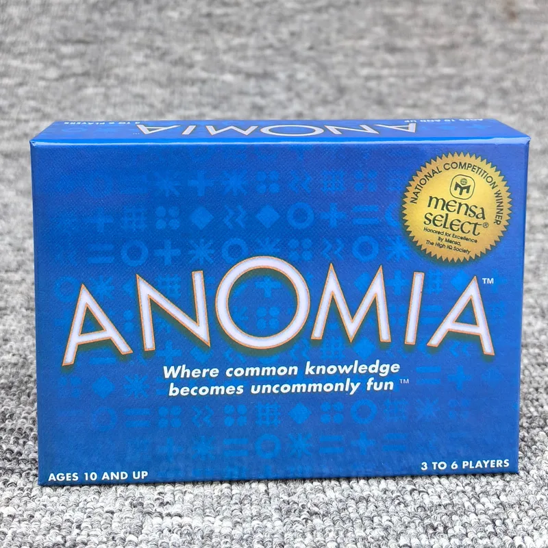 Английская версия: Anomia - лучшая карточная игра для вечеринок, супервеселые карточки для настольной игры.
Английская версия: Anomia - лучшая карточная игра для вечеринок, супервеселые карточки для настольной игры.