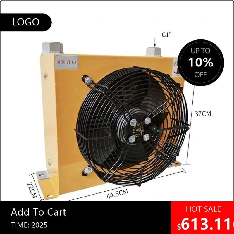 080808AH1012T Hydraulic Air Cooler 24V/12V/220V/380V Truck-Mounted Crane Modified Fuel Tank Cooling Cooler Air-Coole
080808AH1012T Hydraulic Air Cooler 24V/12V/220V/380V Truck-Mounted Crane Modified Fuel Tank Cooling Cooler Air-Coole