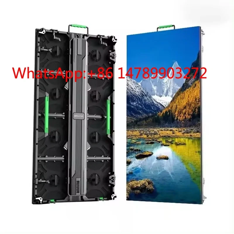P2.604 Waterproof High‑Brightness Movable LED Video Wall Outdoor Event Rental Advertising Panel
P2.604 Waterproof High‑Brightness Movable LED Video Wall Outdoor Event Rental Advertising Panel