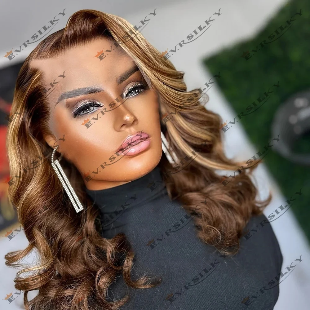 Highlight Gloden Brown V Part Human Hair Wigs with Clips Blonde Body Wave 1X4 Opening U Part Wigs 250%Density for Black Women
Highlight Gloden Brown V Part Human Hair Wigs with Clips Blonde Body Wave 1X4 Opening U Part Wigs 250%Density for Black Women