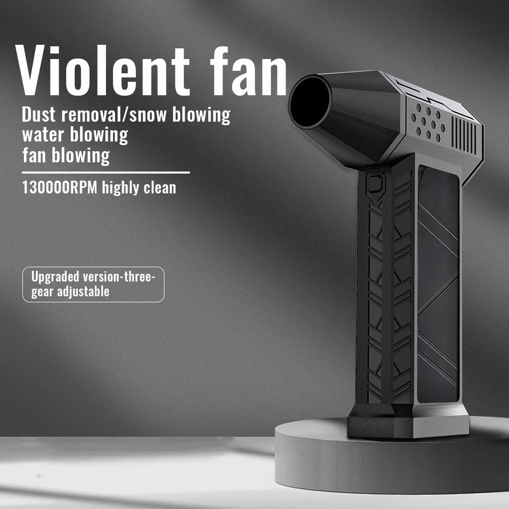 X3 130000RPM Turbofan High Power Jet Fan Air Duster Brushless Motor Variable Speed Dust Blower Cleaning Tool Air Blower Handheld
X3 130000RPM Turbofan High Power Jet Fan Air Duster Brushless Motor Variable Speed Dust Blower Cleaning Tool Air Blower Handheld