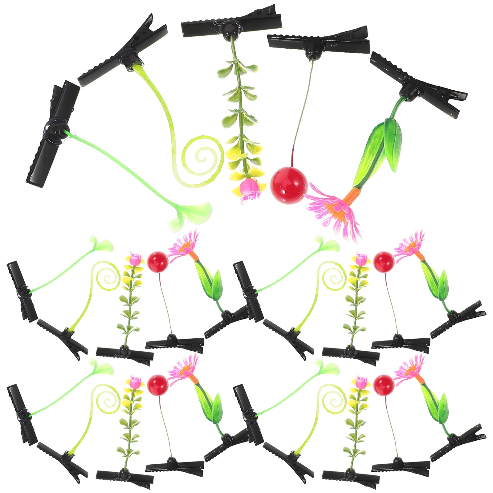 30 Pcs Simulation Plant Hair Clip Clips for Kids Girls Accessories Sprout Mini Fun Leaf Flower Head
30 Pcs Simulation Plant Hair Clip Clips for Kids Girls Accessories Sprout Mini Fun Leaf Flower Head