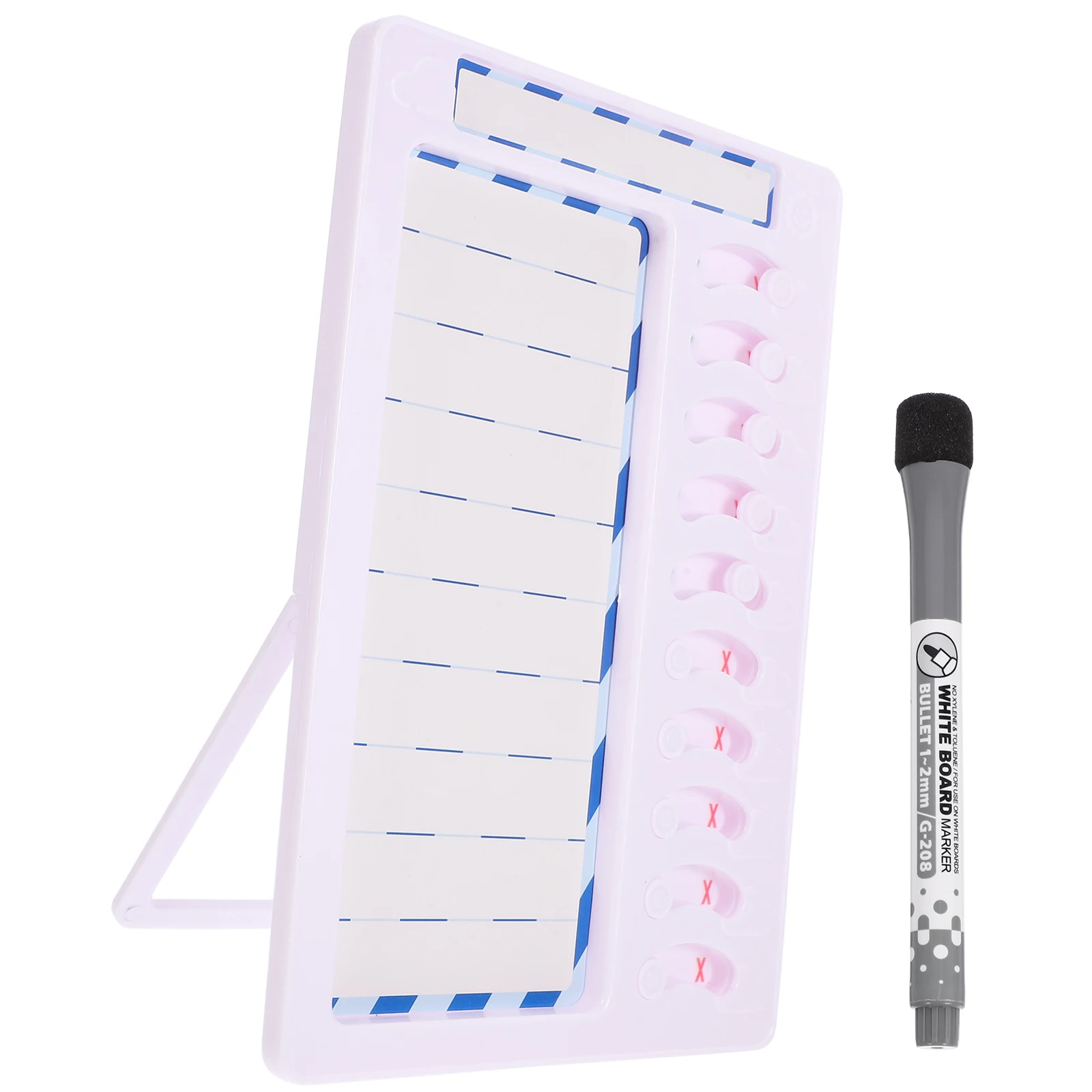 Magnetic Children's Chores Chart Kids Check-in Device Blue Circle Erasable Tracker Home Classroom Schedule Multi-functional
Magnetic Children's Chores Chart Kids Check-in Device Blue Circle Erasable Tracker Home Classroom Schedule Multi-functional