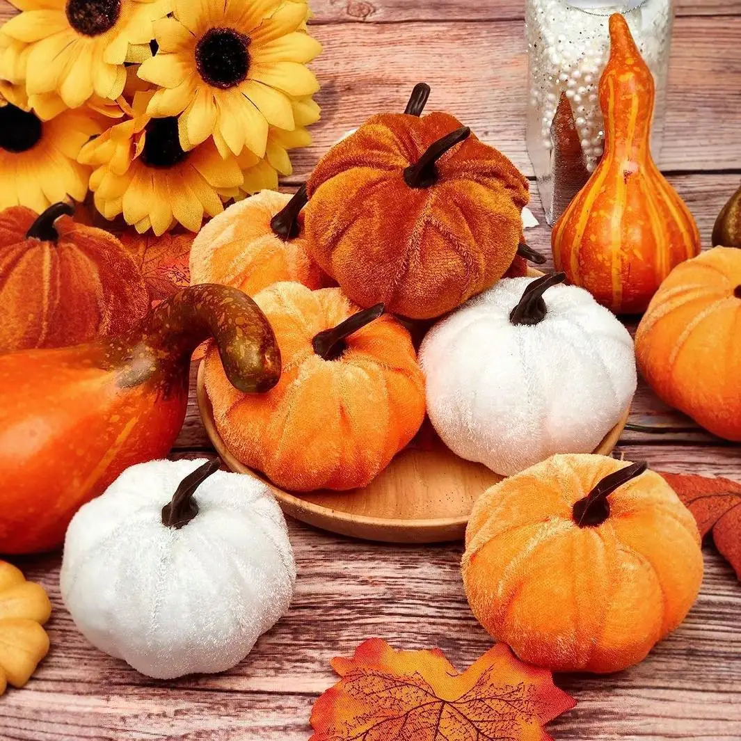 Simulation pumpkin flannel pumpkin ornament halloween thanksgiving home decoration pumpkin
Simulation pumpkin flannel pumpkin ornament halloween thanksgiving home decoration pumpkin