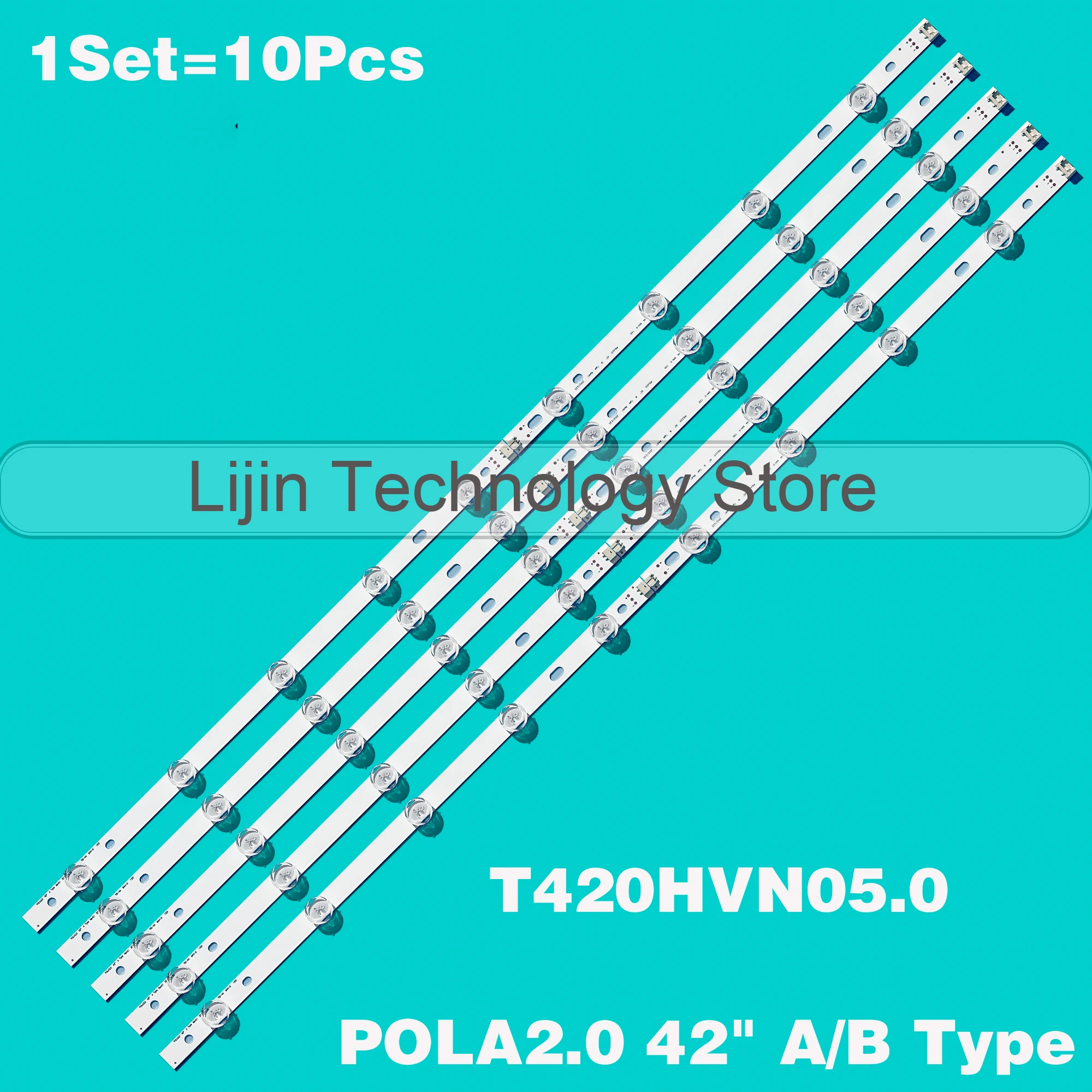 LED Strip For POLA2.0 42"A/B 42LN5406-ZA 42LN5460 42LN575S 42LN5708-ZA 42LN5406 42LN5758-ZA
LED Strip For POLA2.0 42"A/B 42LN5406-ZA 42LN5460 42LN575S 42LN5708-ZA 42LN5406 42LN5758-ZA