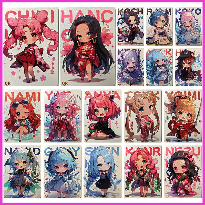 Аниме История богини Редкая QR Коллекционная карта Hancock Rem Keqing Hu Tao Nami Ganyu Nezuko Shenhe Nahida Игрушка для мальчика Подарок на день рождения
Аниме История богини Редкая QR Коллекционная карта Hancock Rem Keqing Hu Tao Nami Ganyu Nezuko Shenhe Nahida Игрушка для мальчика Подарок на день рождения