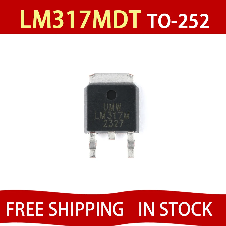 50 шт. LM317M LM317MD LM317MDT TO-252-3 3-контактный регулируемый чип регулятора напряжения SMD IC Интегральная схема
50 шт. LM317M LM317MD LM317MDT TO-252-3 3-контактный регулируемый чип регулятора напряжения SMD IC Интегральная схема