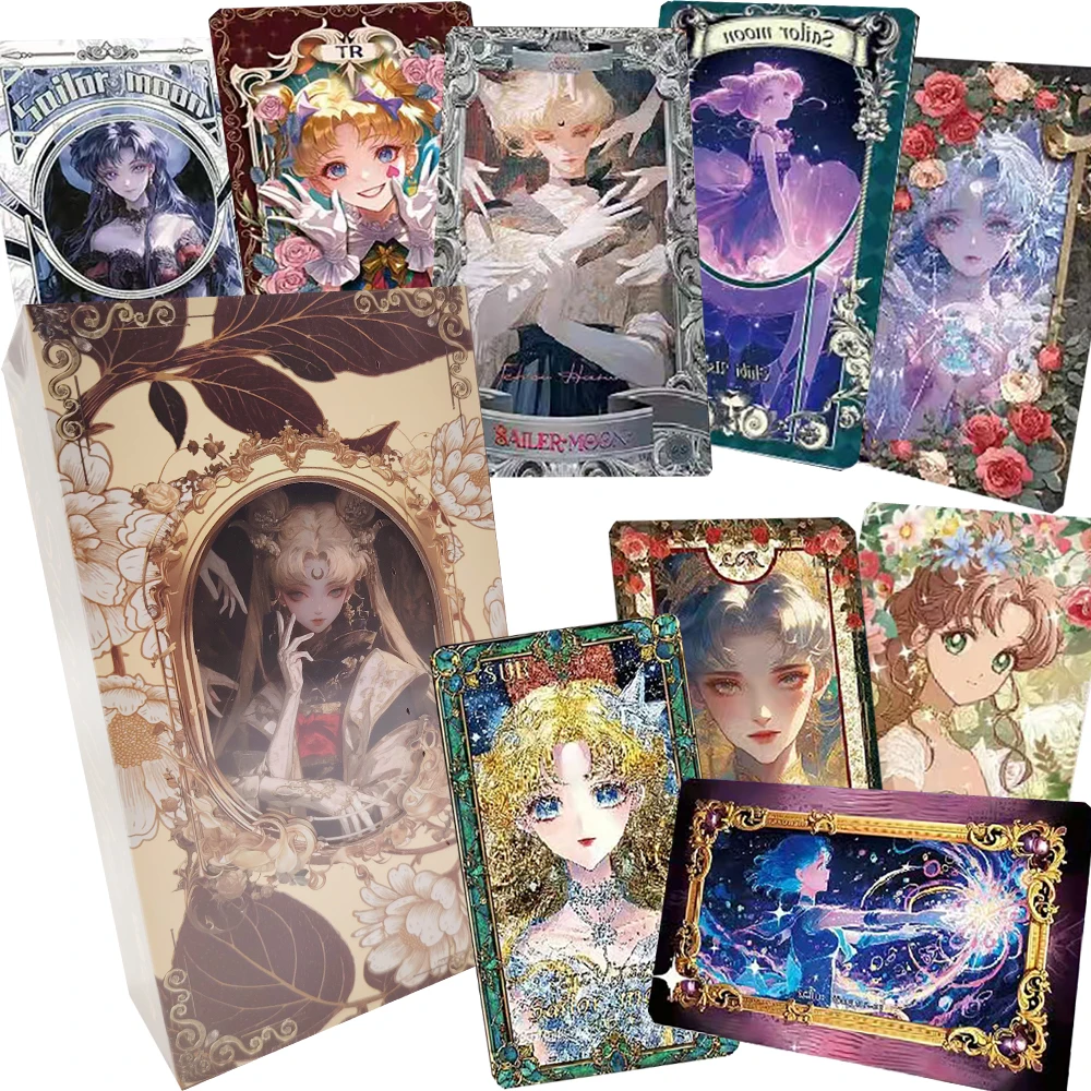 Anime Sailor Moon Collection Cards for Fans Classic Magical Girl Theme IP Character Gorgeous Elegant Portrait Cards Xmas Gifts
Anime Sailor Moon Collection Cards for Fans Classic Magical Girl Theme IP Character Gorgeous Elegant Portrait Cards Xmas Gifts