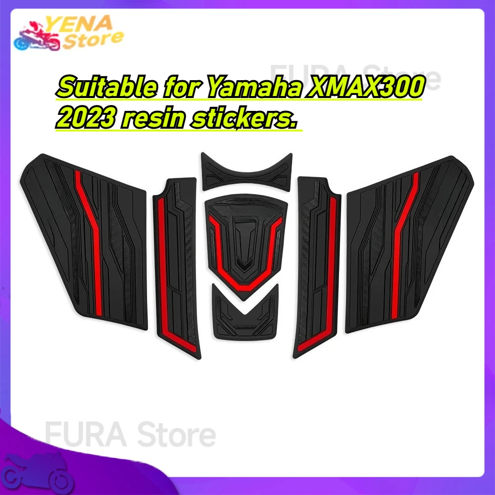 Motorcycle protective pads with new decorative stickers are suitable for Yamaha XMAX300 2023 resin stickers.
Motorcycle protective pads with new decorative stickers are suitable for Yamaha XMAX300 2023 resin stickers.