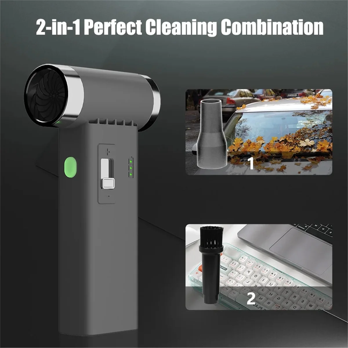 A47ZZ 100000 RPM Violent Brushless Fan,Portable Handheld Turbo Fan, Capable of Cleaning Dust and Leaves, Barbecue and Ignition
A47ZZ 100000 RPM Violent Brushless Fan,Portable Handheld Turbo Fan, Capable of Cleaning Dust and Leaves, Barbecue and Ignition