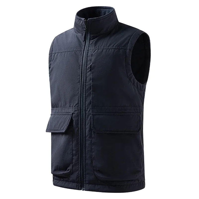 Thick Warm Winter Vest Parkas Hiking Camping Outdoor Cargo Big& Tall Men Jacket Plus Size Fleece Vest Coat
Thick Warm Winter Vest Parkas Hiking Camping Outdoor Cargo Big& Tall Men Jacket Plus Size Fleece Vest Coat