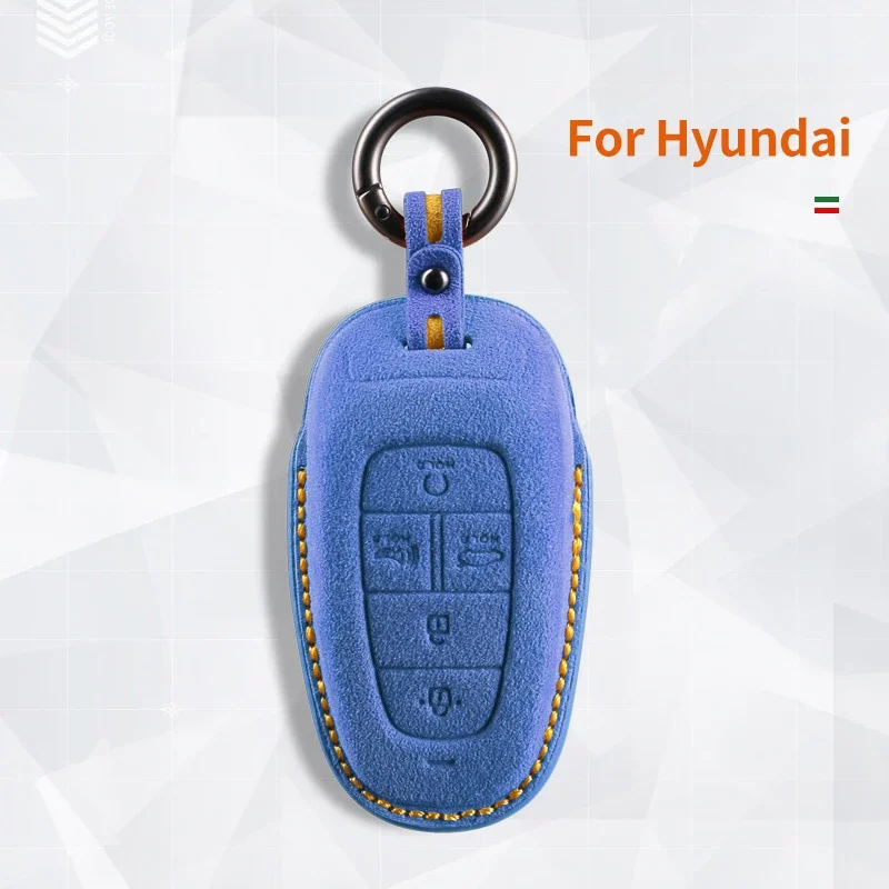 For Hyundai Sonata Tucson Elantra High Grade Suede Remote Car Key Case Shell Keychain for Hyundai Leather Car Key Case
For Hyundai Sonata Tucson Elantra High Grade Suede Remote Car Key Case Shell Keychain for Hyundai Leather Car Key Case