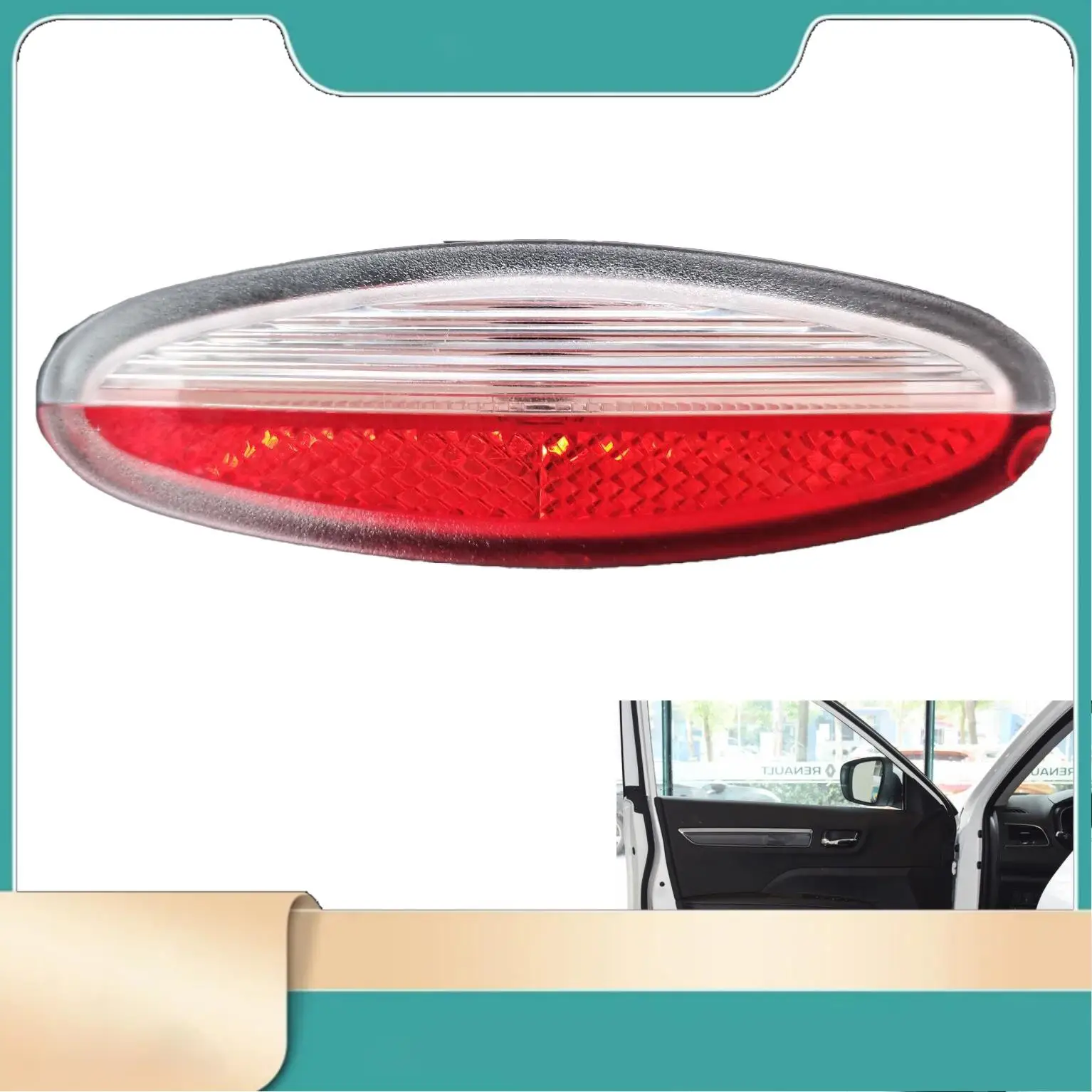 8200003263 Car Front Rear Door Light Interior Panel Trim Reflector Replacement Shell For Renault Laguna MK2 Koleos MK2-N31R
8200003263 Car Front Rear Door Light Interior Panel Trim Reflector Replacement Shell For Renault Laguna MK2 Koleos MK2-N31R