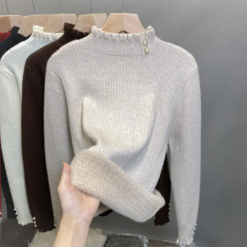High End Knitted Sweater for Women No Pilling Direct Sale from Dongguan New Style Commuter Style Long Sleeve Regular Fit
High End Knitted Sweater for Women No Pilling Direct Sale from Dongguan New Style Commuter Style Long Sleeve Regular Fit