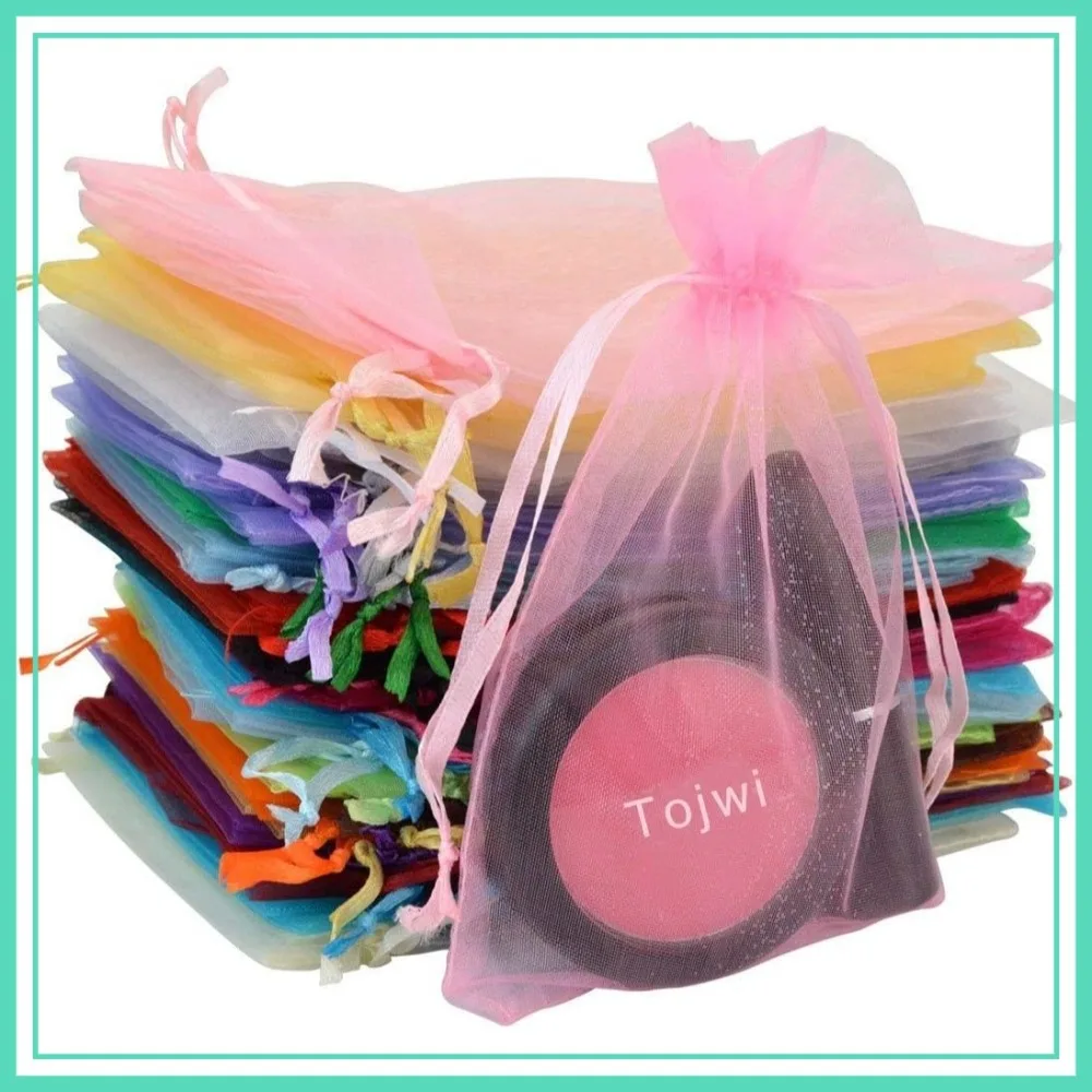 50pcs Organza Bags Mix Color 3.54x4.33 inch Drawstring Pouch Wedding Party Favor Gift Jewelry Watch Bags
50pcs Organza Bags Mix Color 3.54x4.33 inch Drawstring Pouch Wedding Party Favor Gift Jewelry Watch Bags