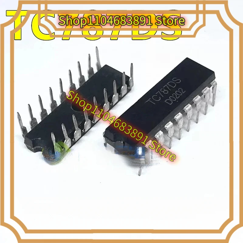 TC787DS Three-phase Controllable Trigger Integrated Circuit, Direct Insertion DIP-18
TC787DS Three-phase Controllable Trigger Integrated Circuit, Direct Insertion DIP-18