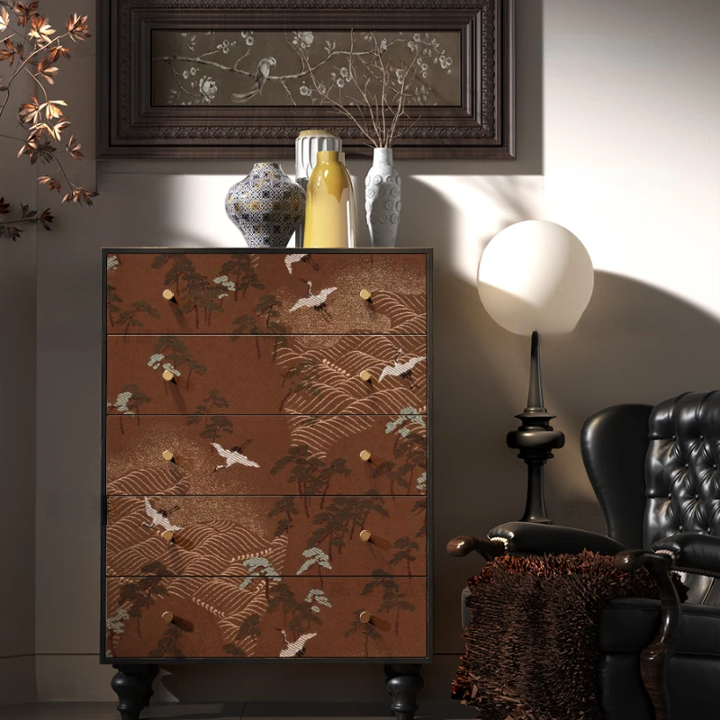 Chinese Style Chest of Drawers Bedroom Storage Cabinet Household Solid Wood Sitting Room Cabinet
Chinese Style Chest of Drawers Bedroom Storage Cabinet Household Solid Wood Sitting Room Cabinet