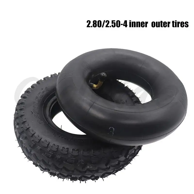 High-density gas High stability 9 Inch 2.80/2.50-4 Outer Tyre Inner Tube for Off-road Tire for Fits Gas /Electric Scooter
High-density gas High stability 9 Inch 2.80/2.50-4 Outer Tyre Inner Tube for Off-road Tire for Fits Gas /Electric Scooter