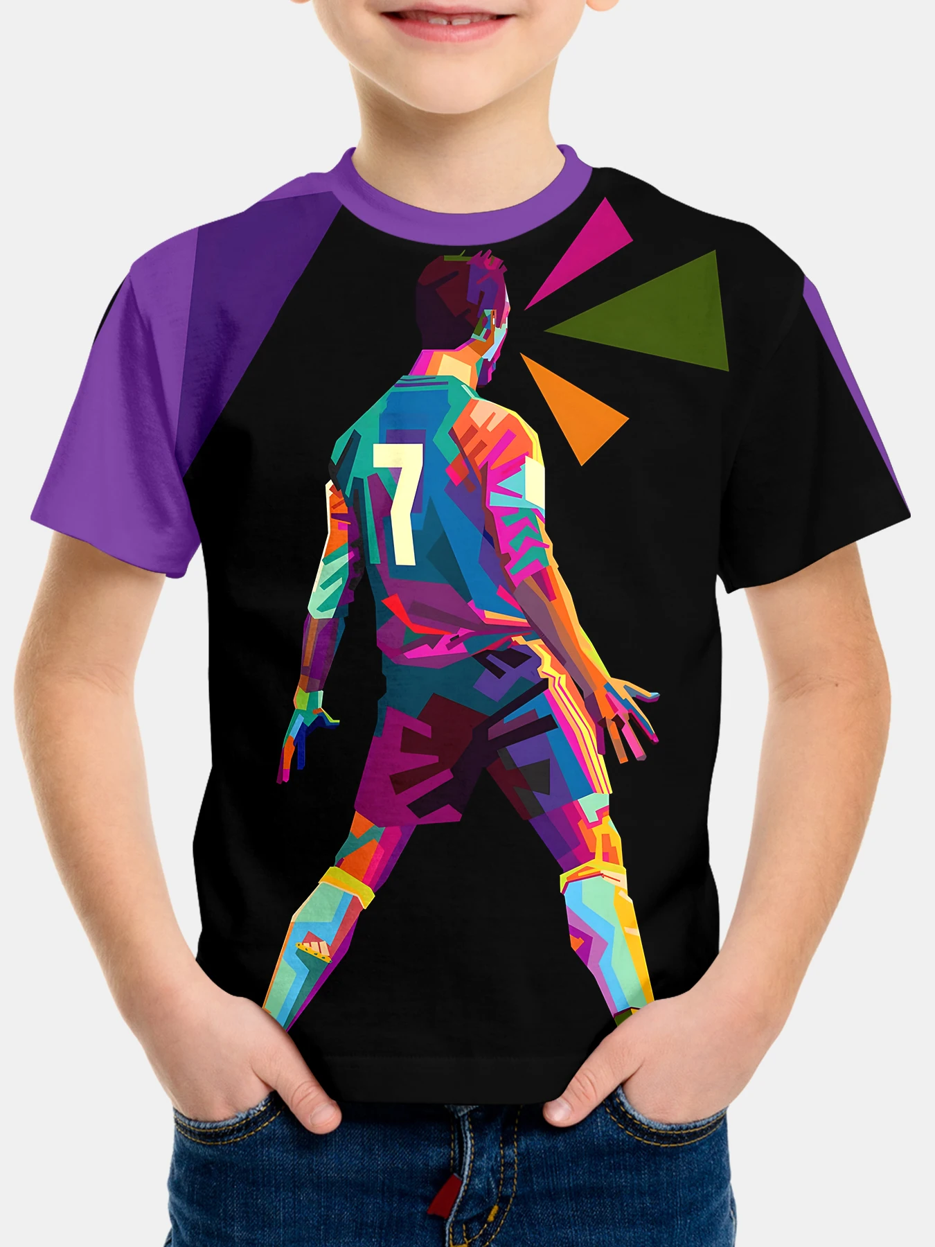 Boys'Screaming back summer round neck short sleeved T-shirt, casual lightweight and comfortable top, 3D printed
Boys'Screaming back summer round neck short sleeved T-shirt, casual lightweight and comfortable top, 3D printed