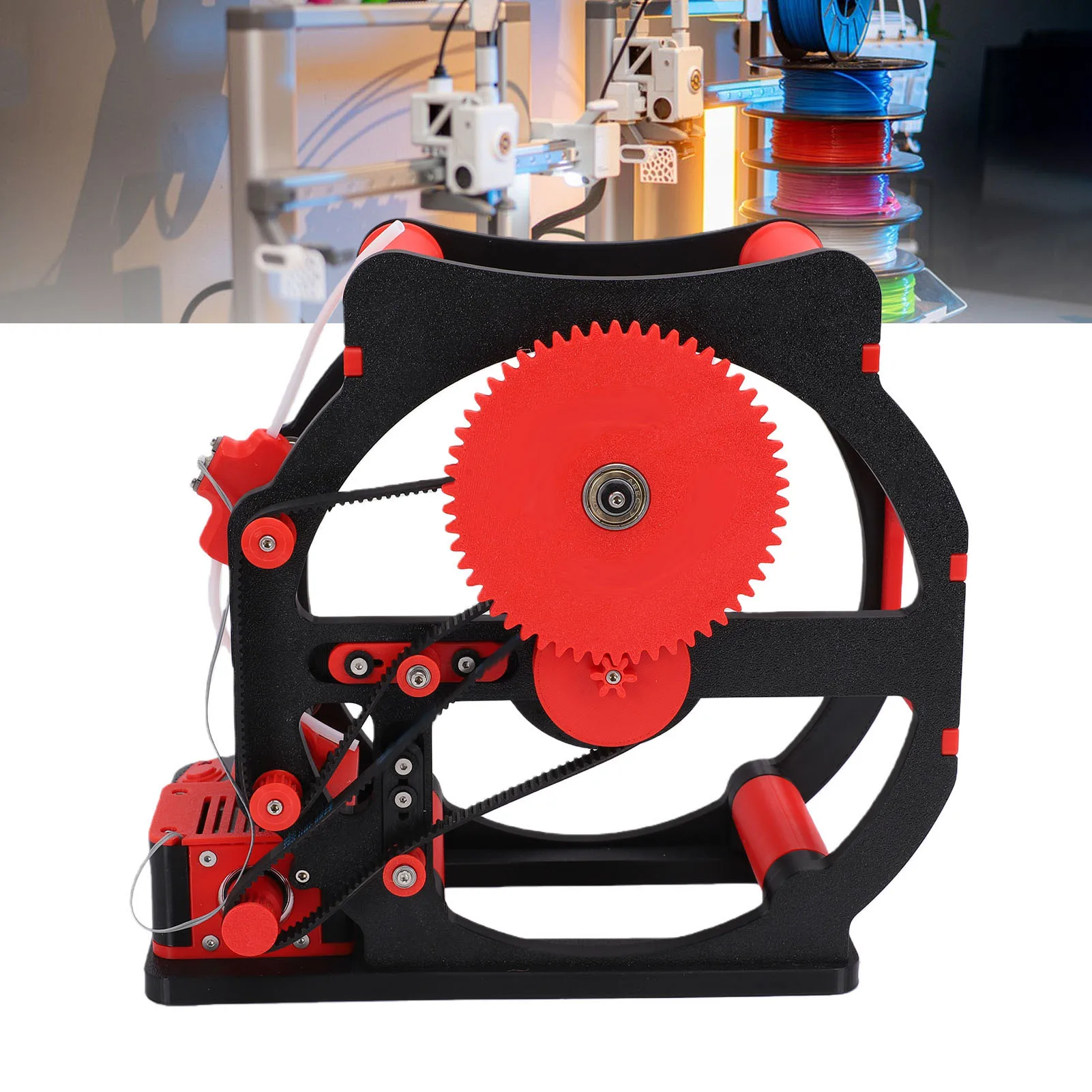 3D Printer Filament Respooler Electric Spool Winder for 1kg PLA PETG ABS TPU Nylon Adjustable Speed Intelligent Start Stop Red
3D Printer Filament Respooler Electric Spool Winder for 1kg PLA PETG ABS TPU Nylon Adjustable Speed Intelligent Start Stop Red