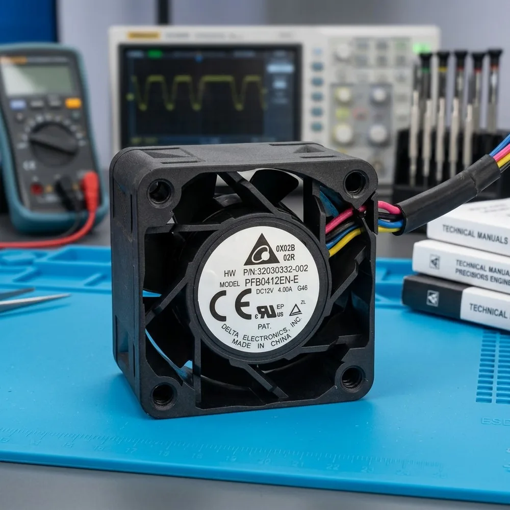 For Delta PFB0412EN-E 4028 DC12V 4.00A 4CM 4-wire Dual Ball Bearing Server Cooling Fan
For Delta PFB0412EN-E 4028 DC12V 4.00A 4CM 4-wire Dual Ball Bearing Server Cooling Fan