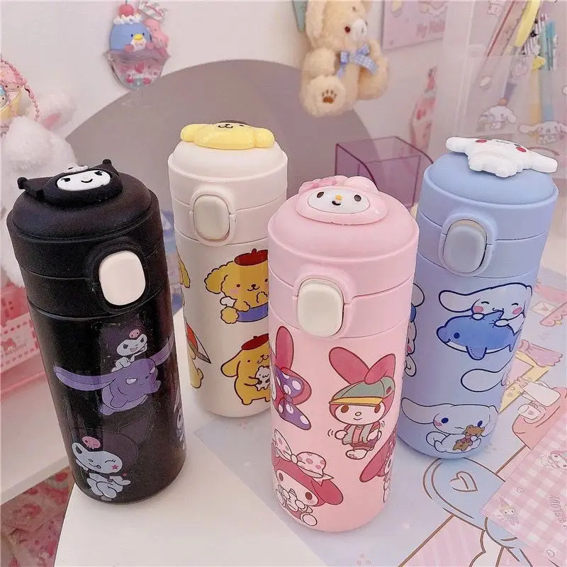 Cinnamoroll Sanrio Kawaii Anime My Melody Stainless Steel Water Cup Cute Cartoon Kuromi Thermos Cup Diy Sticker Toys Kids Gifts
Cinnamoroll Sanrio Kawaii Anime My Melody Stainless Steel Water Cup Cute Cartoon Kuromi Thermos Cup Diy Sticker Toys Kids Gifts