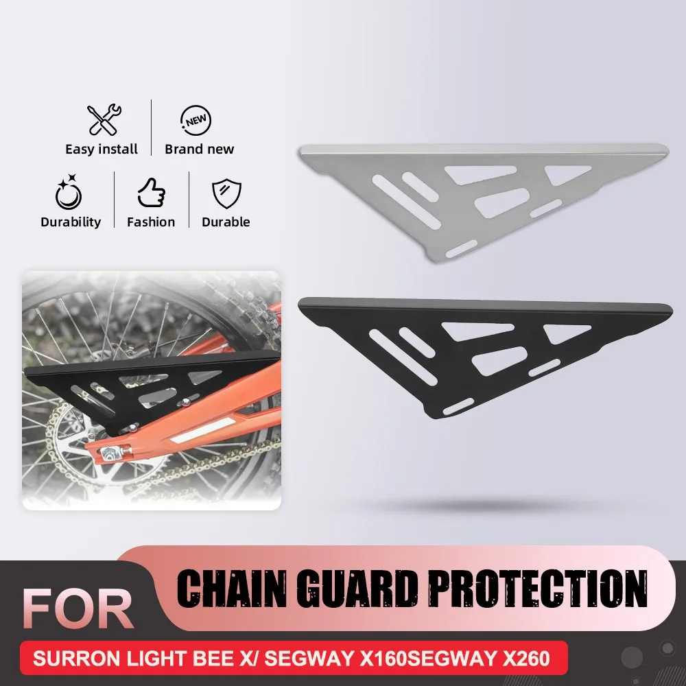 FOR Surron light bee X lightbee S L1E For Segway X 160 X260 Chain Guide Protection Cover New Motorcycle Accessories Chain Guard
FOR Surron light bee X lightbee S L1E For Segway X 160 X260 Chain Guide Protection Cover New Motorcycle Accessories Chain Guard