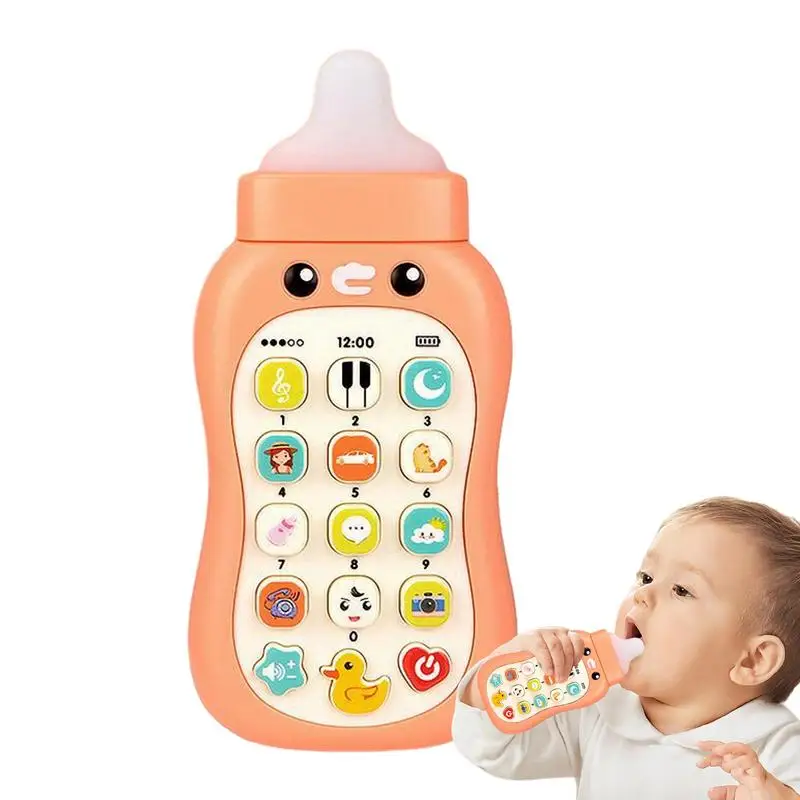 Toddler Cell Phone Toy Fake Mobile Phone Educational Toy Portable Mobile Phone Educational Learning Machine For Girls And Boys
Toddler Cell Phone Toy Fake Mobile Phone Educational Toy Portable Mobile Phone Educational Learning Machine For Girls And Boys
