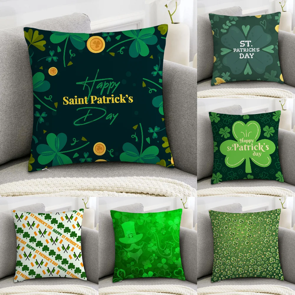 Saint Patrick's Day Pillow Case Sofa Decorative Home Double-sided Print Plush Square Throw Pillow Covers Cushion Decor Cover
Saint Patrick's Day Pillow Case Sofa Decorative Home Double-sided Print Plush Square Throw Pillow Covers Cushion Decor Cover