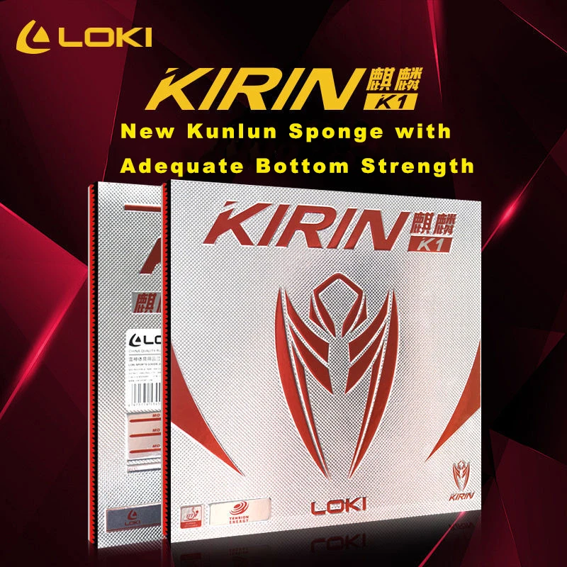 Original LOKI KIRIN K1 Table Tennis Rubber Sheet Non-sticky with Friction-type Cake Sponge 2.1mm Niger Sponge Ping Pong Rubber
Original LOKI KIRIN K1 Table Tennis Rubber Sheet Non-sticky with Friction-type Cake Sponge 2.1mm Niger Sponge Ping Pong Rubber