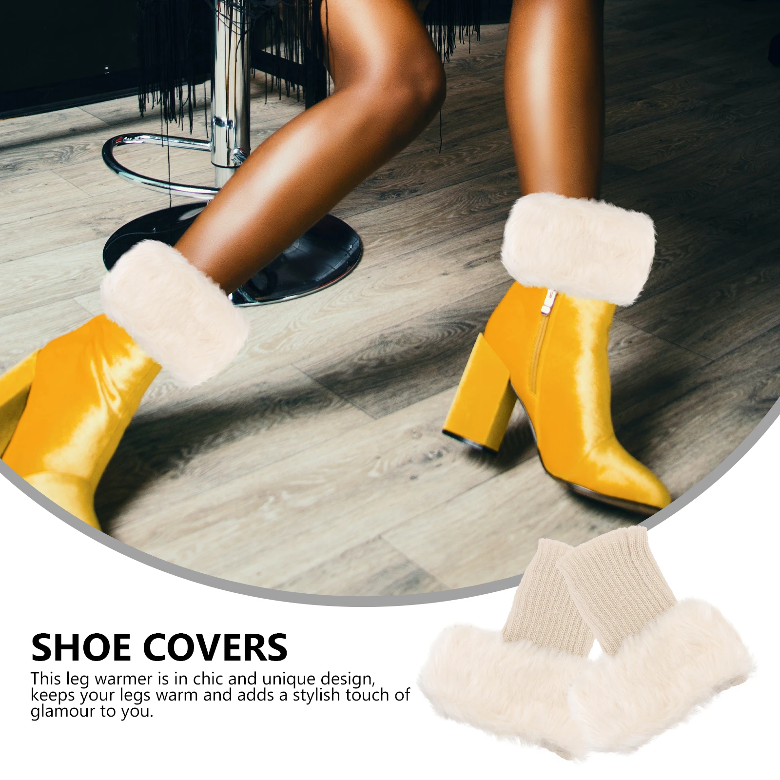 Acrylic Leg Short Boot Footwear Cover Covers Warm Socks Winter Keeping Footwear Women One Size Fits All Ages
Acrylic Leg Short Boot Footwear Cover Covers Warm Socks Winter Keeping Footwear Women One Size Fits All Ages