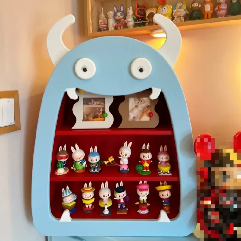 Wall Mounted Cup Holder Wooden Dopamine Color Little Monster Display Stand Living Room Desk Storage Shelf Wall Home Decoration
Wall Mounted Cup Holder Wooden Dopamine Color Little Monster Display Stand Living Room Desk Storage Shelf Wall Home Decoration