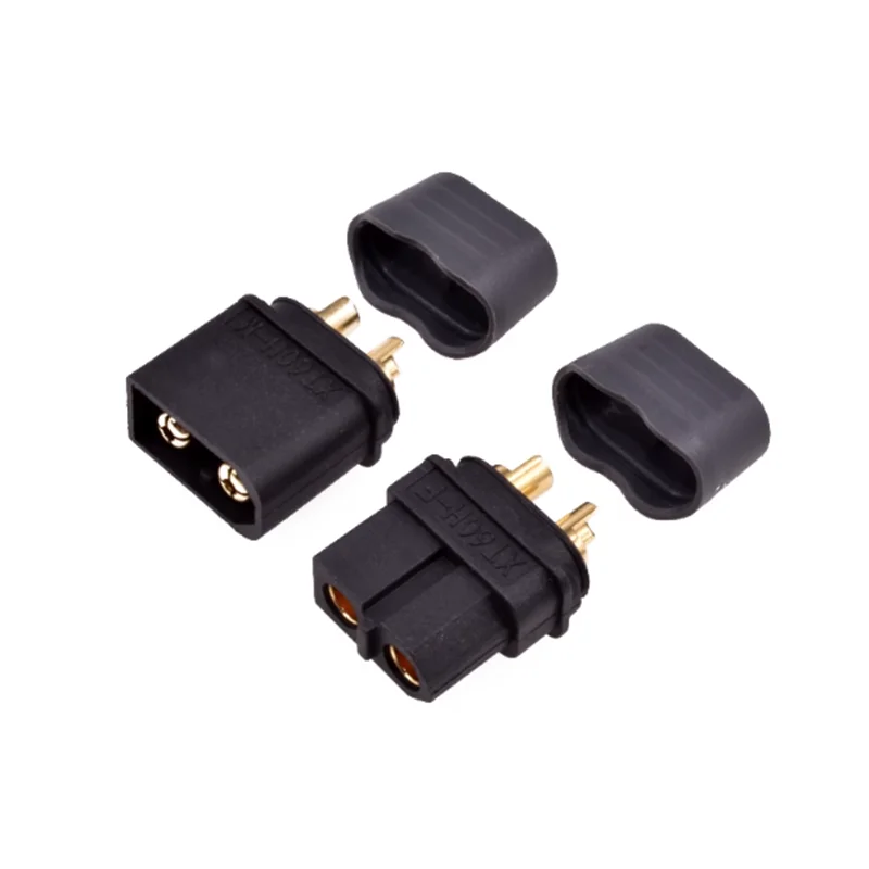 XT60H Connector XT60H-M XT60H-F Bullet Connectors Power Plugs for RC Lipo Battery Motor XT60 Drone Connectors
XT60H Connector XT60H-M XT60H-F Bullet Connectors Power Plugs for RC Lipo Battery Motor XT60 Drone Connectors