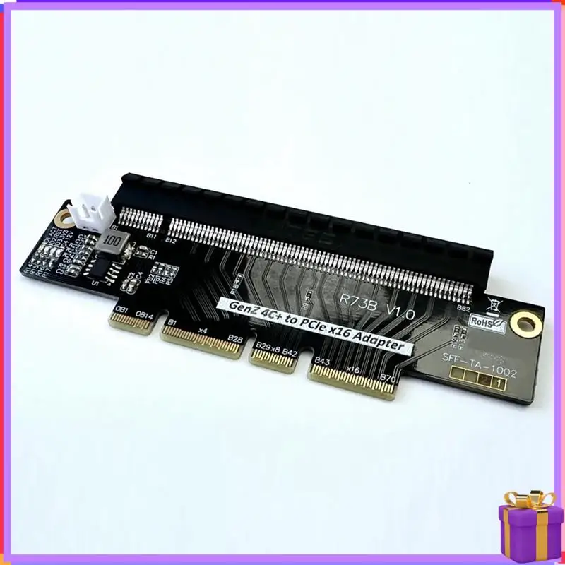 Advanced EDSFF 4C+ To Pcie5.0 X16 Adapter Card Gen-Z 4C+ To Pcie X16 Adapter Card Support Gen5 PCI-E 5.0 512Gbps
Advanced EDSFF 4C+ To Pcie5.0 X16 Adapter Card Gen-Z 4C+ To Pcie X16 Adapter Card Support Gen5 PCI-E 5.0 512Gbps