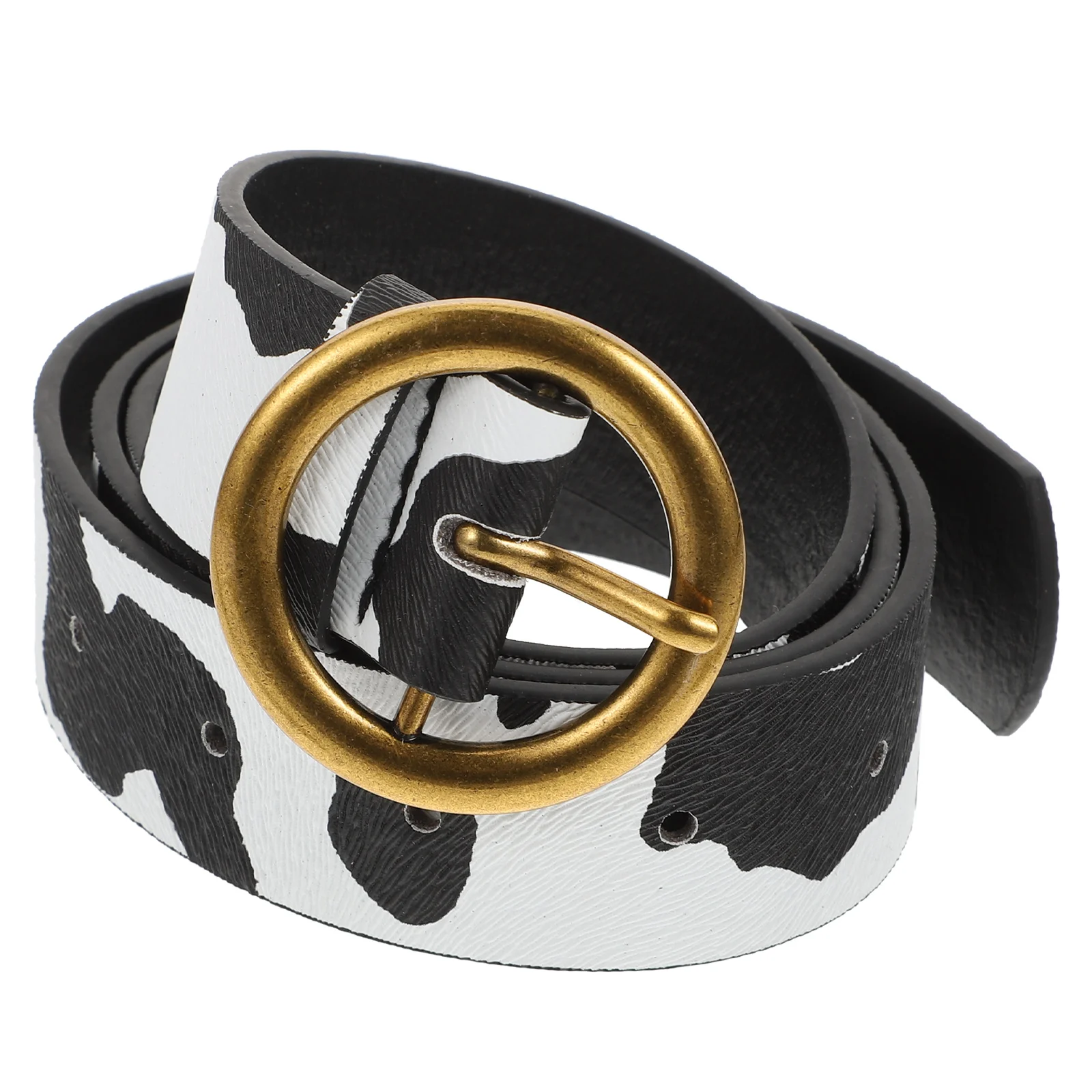 Cow Print Belt Women Body Shaping Waist Strap Vintage Style for Jeans Dress Pu Lightweight Fashion Accessories Pin
Cow Print Belt Women Body Shaping Waist Strap Vintage Style for Jeans Dress Pu Lightweight Fashion Accessories Pin