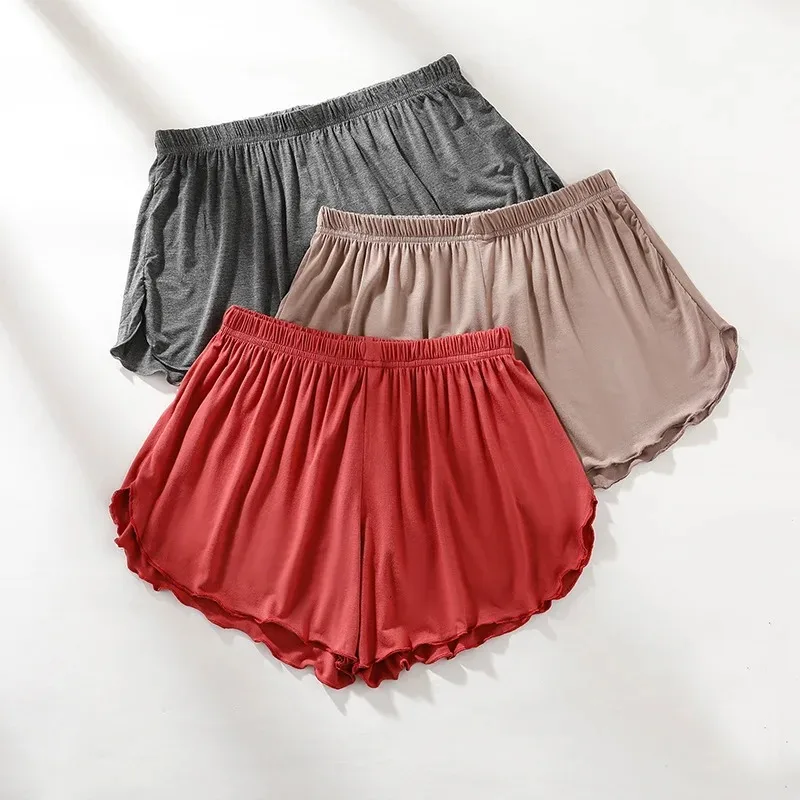 Anti-light Shorts for Women Summer Loose Large Size Sports Skinny Three-point Insurance Hot Pants Modal Home Pajama Pants
Anti-light Shorts for Women Summer Loose Large Size Sports Skinny Three-point Insurance Hot Pants Modal Home Pajama Pants