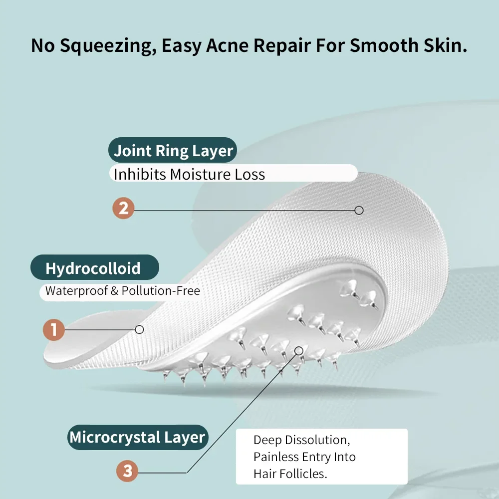 Microneedles Hyaluronic Acid Acne Patch Invisible Beauty Concealer Breathable Facial Care Mild and Non Irritating Clean Pores
Microneedles Hyaluronic Acid Acne Patch Invisible Beauty Concealer Breathable Facial Care Mild and Non Irritating Clean Pores