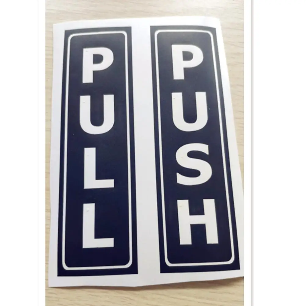 4 Pcs Creative Door Stickers Push Pull Sign Label Home Decor and Signs Self Adhesive Farmhouse for Hotel
4 Pcs Creative Door Stickers Push Pull Sign Label Home Decor and Signs Self Adhesive Farmhouse for Hotel