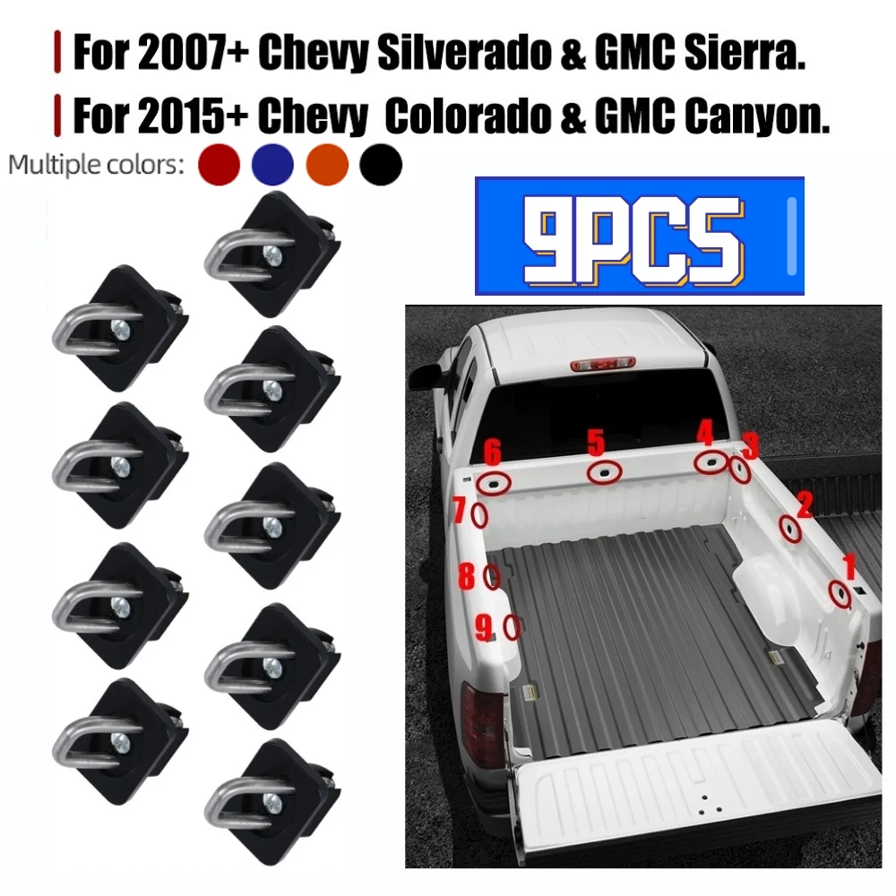 1 Set Stainless Steel Pickup Truck Bed Side Wall Clip Car Tie Down Anchor for Chevy Silverado Colorado for GMC Sierra Canyon
1 Set Stainless Steel Pickup Truck Bed Side Wall Clip Car Tie Down Anchor for Chevy Silverado Colorado for GMC Sierra Canyon